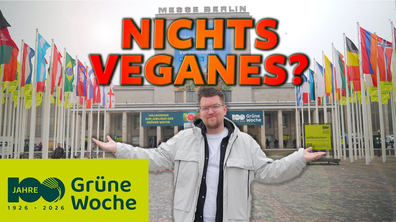Was gibt es VEGANES auf der Messe? - 100 Jahre Grüne Woche Vlog