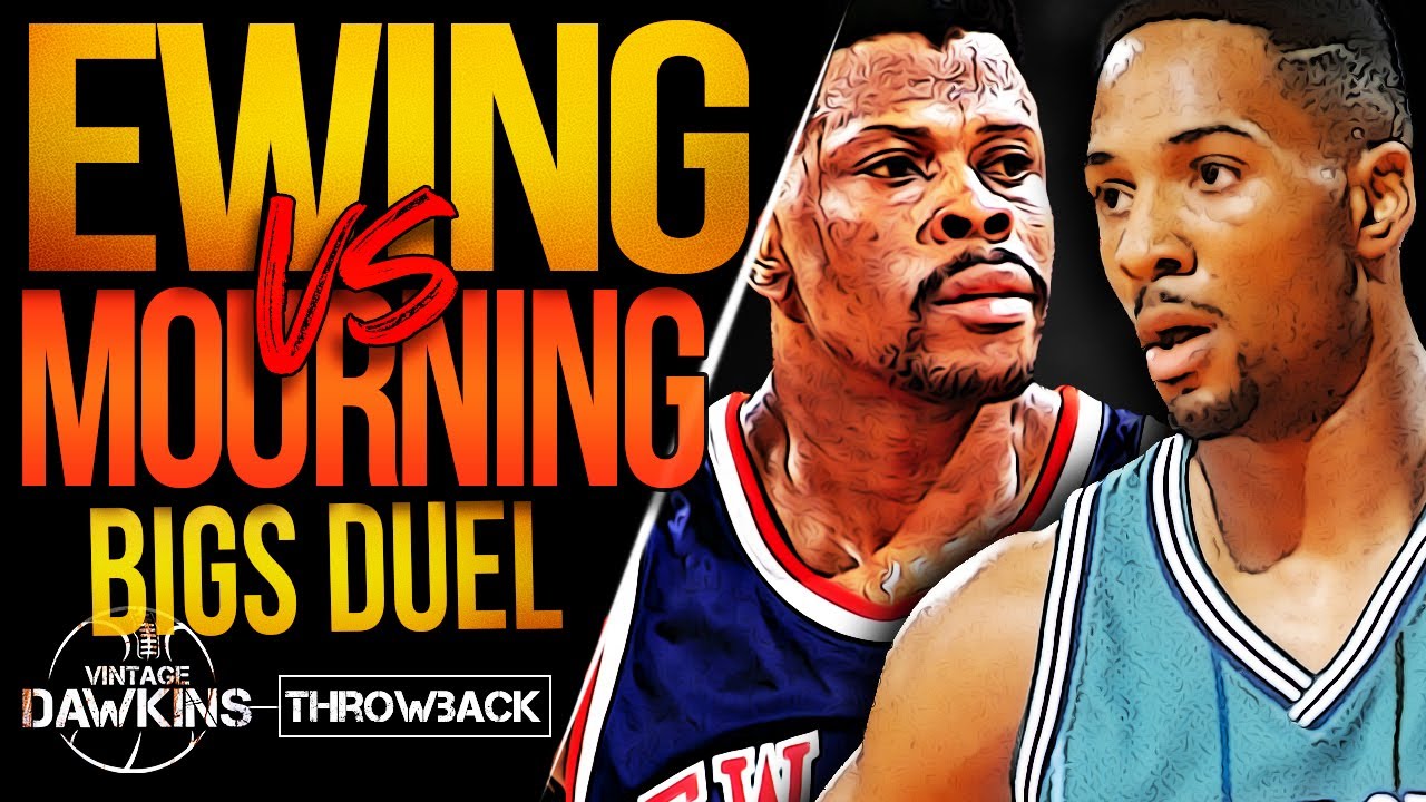 Patrick Ewing vs Alonzo Mourning BiG Men Duel | 1993 ECSF GM3 | Ewing With 26 Pts, ZO With 34 Pts