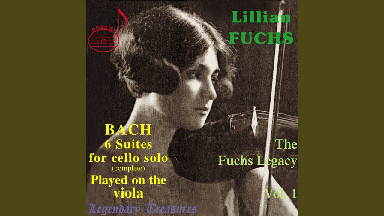 Cello Suite No. 2 in D Minor, BWV 1008 (Transcr. for Viola) : I. Prelude