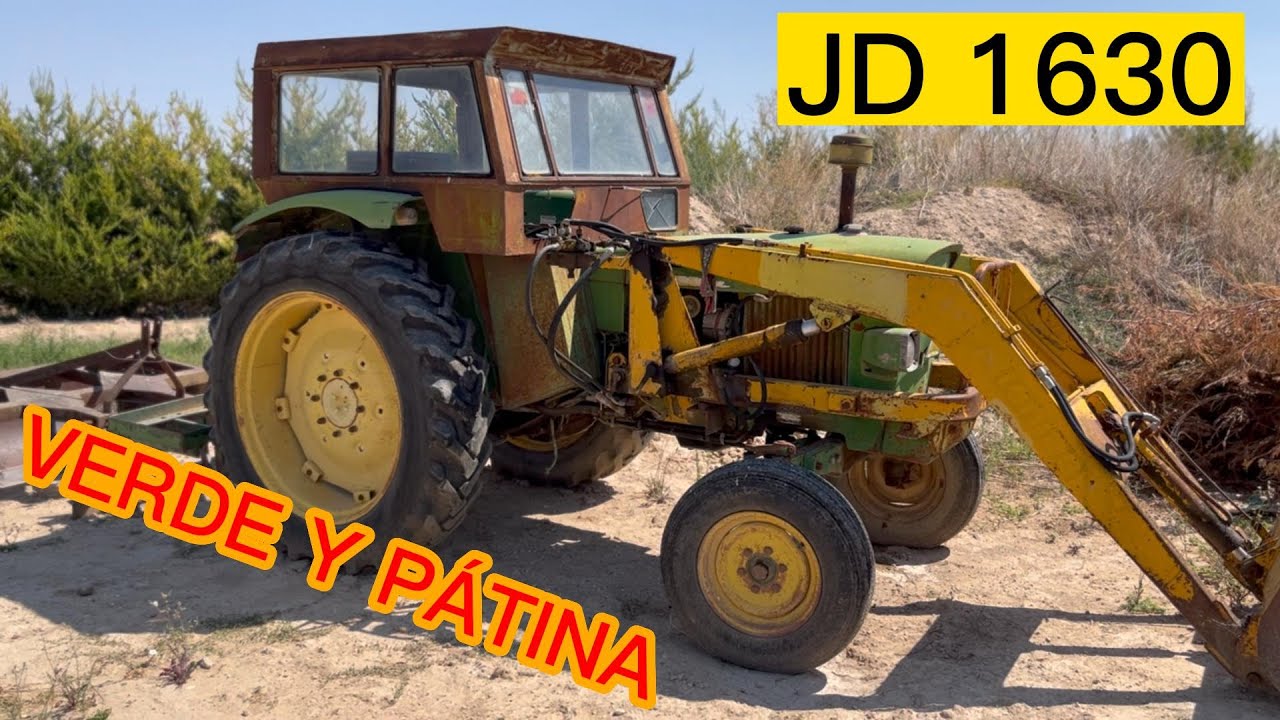 🚜 ¡Increíble! Este John Deere 1630 Lleva MESES a la Intemperie 😱 | Óxido, Telarañas y Pátina REAL 💥