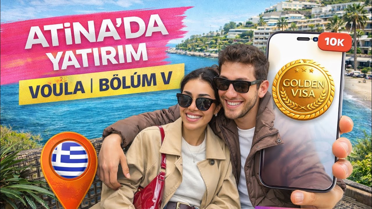 Bölüm V | Atina’da Bölge Analizi Yapıyoruz - Yunanistan Golden Visa 🇬🇷
