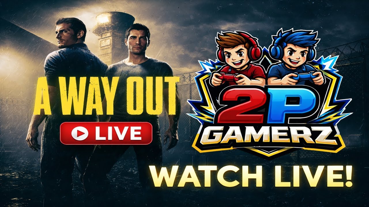 A WAY OUT Walkthrough Gameplay Part 1 - INTRO
| 2P GamerZ