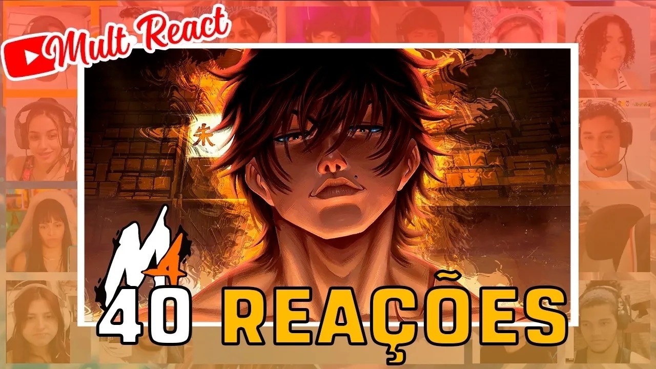 Mult React - M4rkim - SANGUE HANMA (Baki)