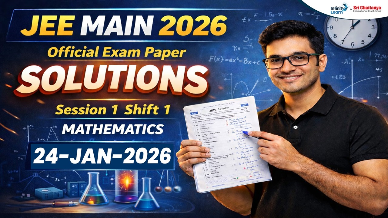 JEE Main 2026 Mathematics Paper Solution | 24th Jan Shift 1 Detailed Analysis || #JEEMain2026