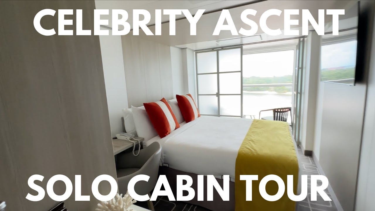 CELEBRITY ASCENT SOLO Cabin Tour and Review