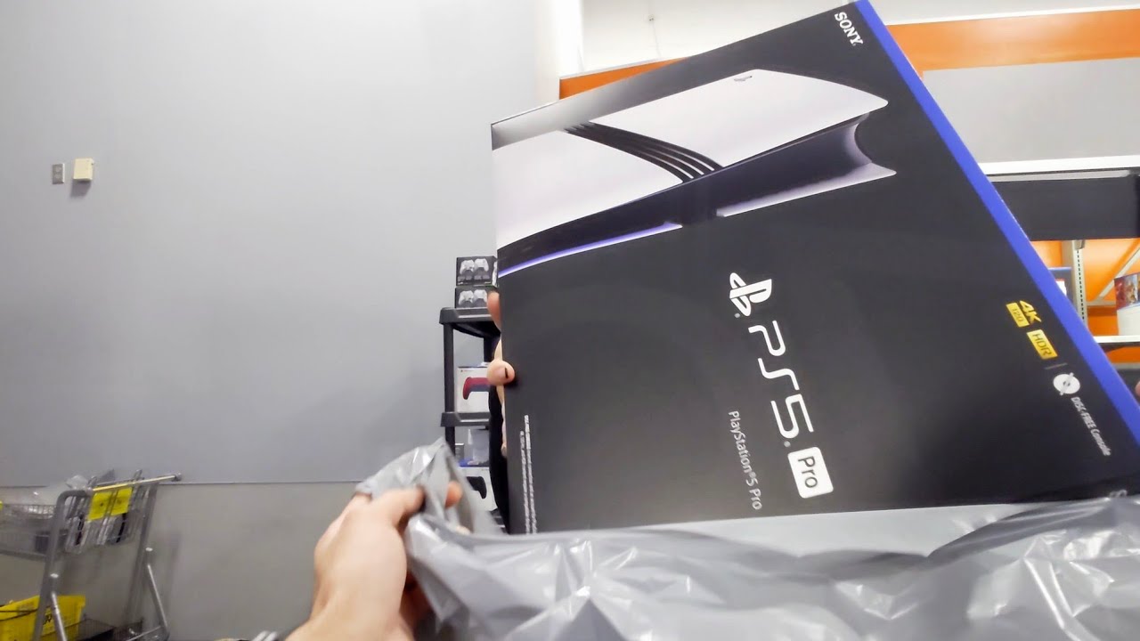 Picking Up A PS5 Pro on Release Day