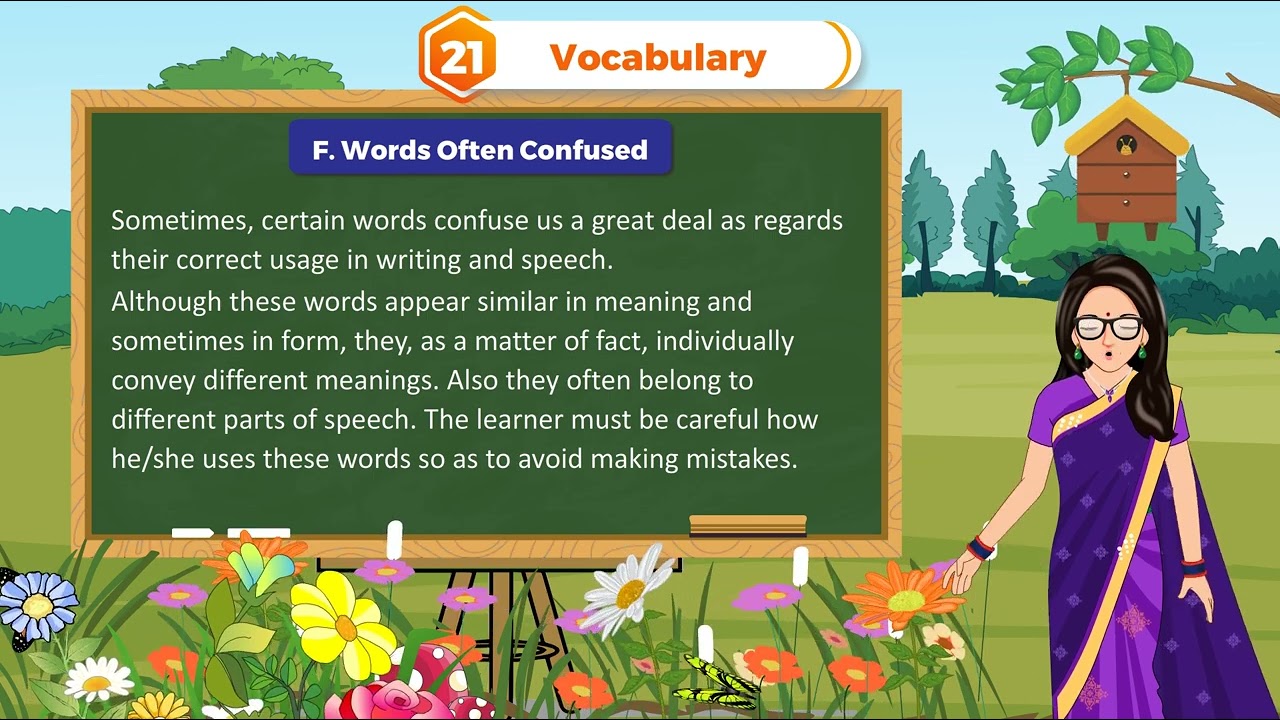 Ch 21 | ETB | Grammar | Class 7 | Vocabulary | For children