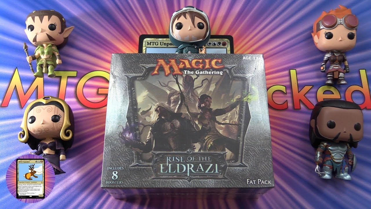 Rise of the Eldrazi Fat Pack Unboxing - FOIL RARE!