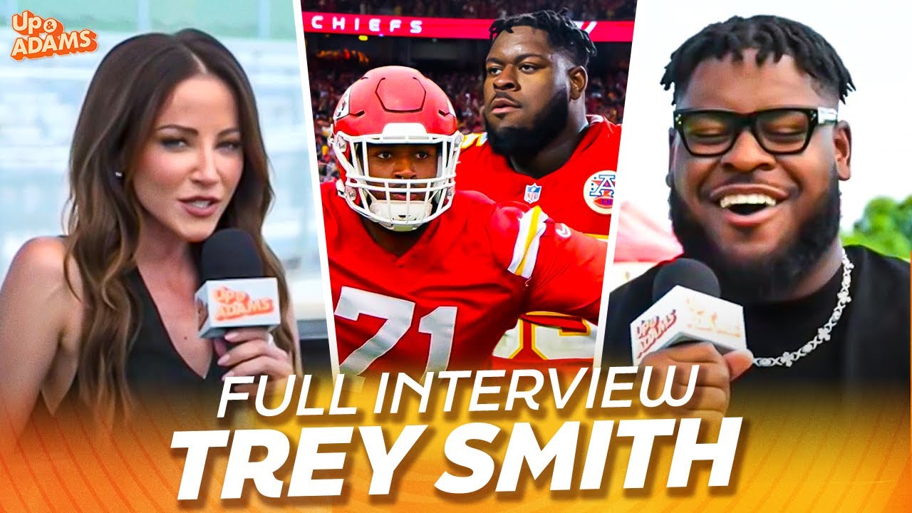 Trey Smith on Latest With Contract Talks with Chiefs, Rookie Josh Simmons, & Loving Love Island!