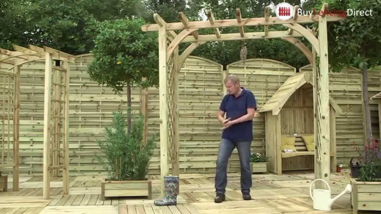 Stylish Arches and Arbours: Enhance Your Garden with Buy Fencing Direct