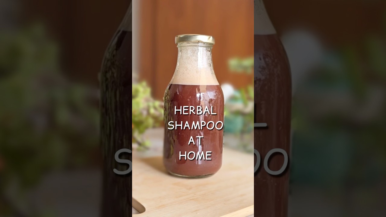 Herbal shampoo at home|| amla reetha shikakai shampoo at home #homemadeshampoo #naturalshampoo