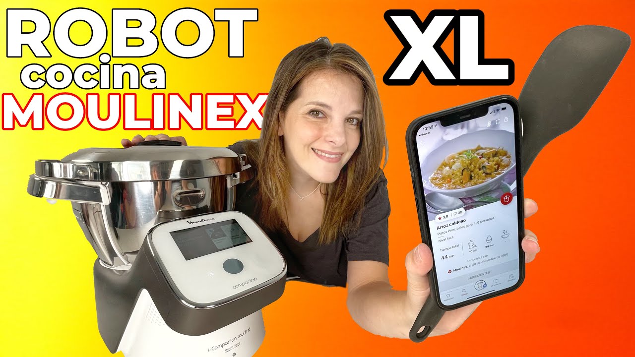 COCINA con el MÓVIL -Moulinex i-Companion Touch XL-