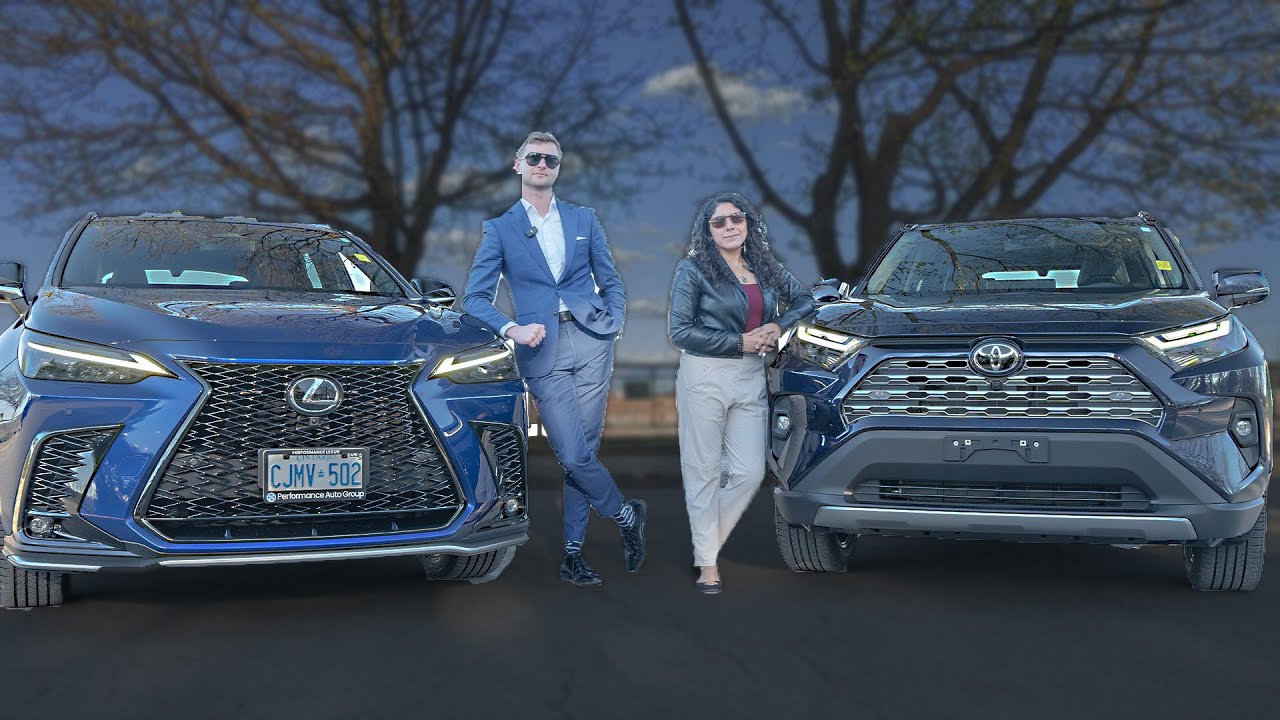 Toyota RAV4 vs Lexus NX Full Comparison! Let's Drive! Interior, Exterior and More