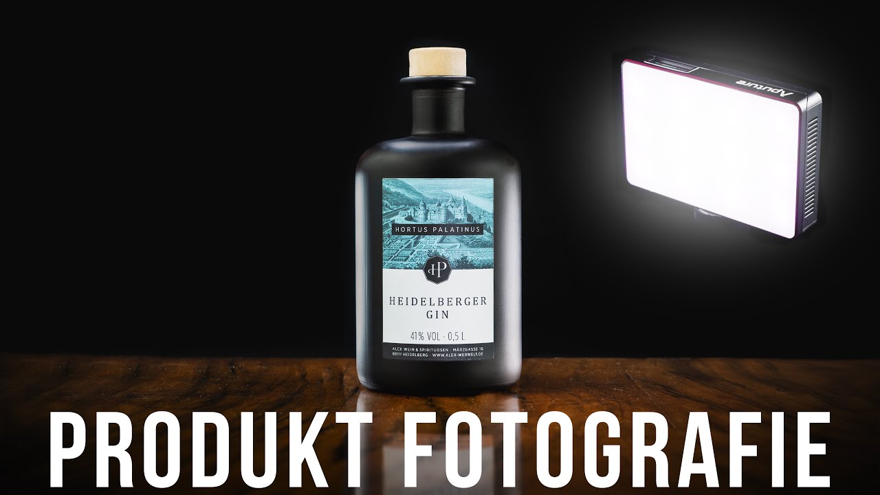 Produktfotografie mit einem Licht Tipps | Low Budget Produktfotografie Tutorial (Aputure MC)