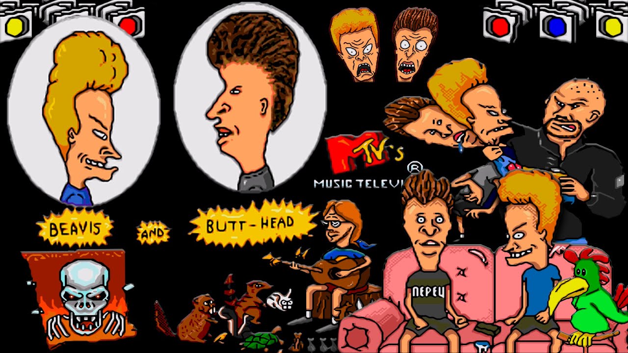 Beavis and Butt-head ● SEGA ● Прохождение (доп. концовка, фейлы)