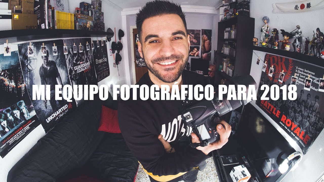OS ENSEÑO MI EQUIPO FOTOGRÁFICO PARA 2018