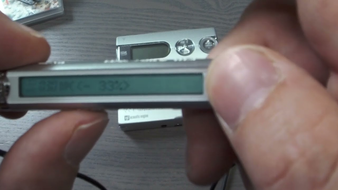 Minidisc Varispeed Control 1/2, Sony MZ-N910