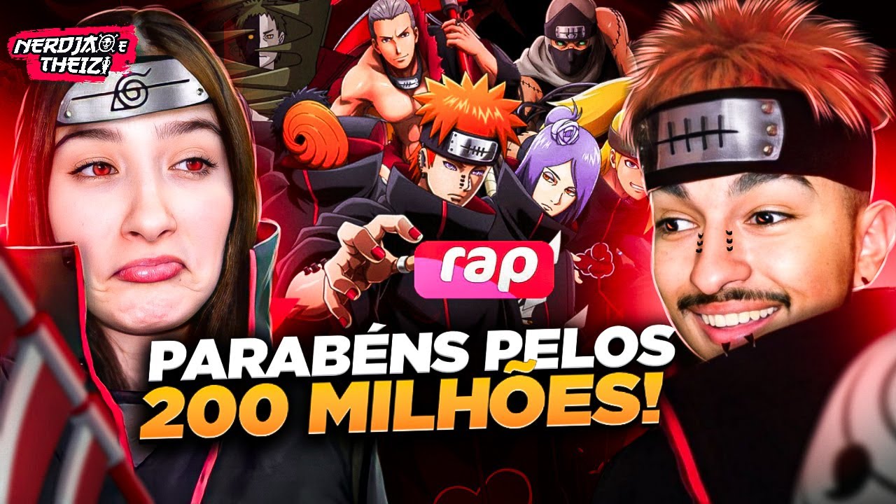 Rap da Akatsuki | 7mz (Naruto) | React #60