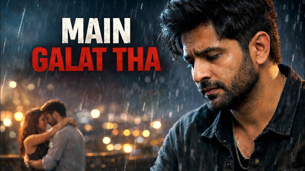 Main Galat Tha | New Hindi Sad Song | Heart Touching Pain Song