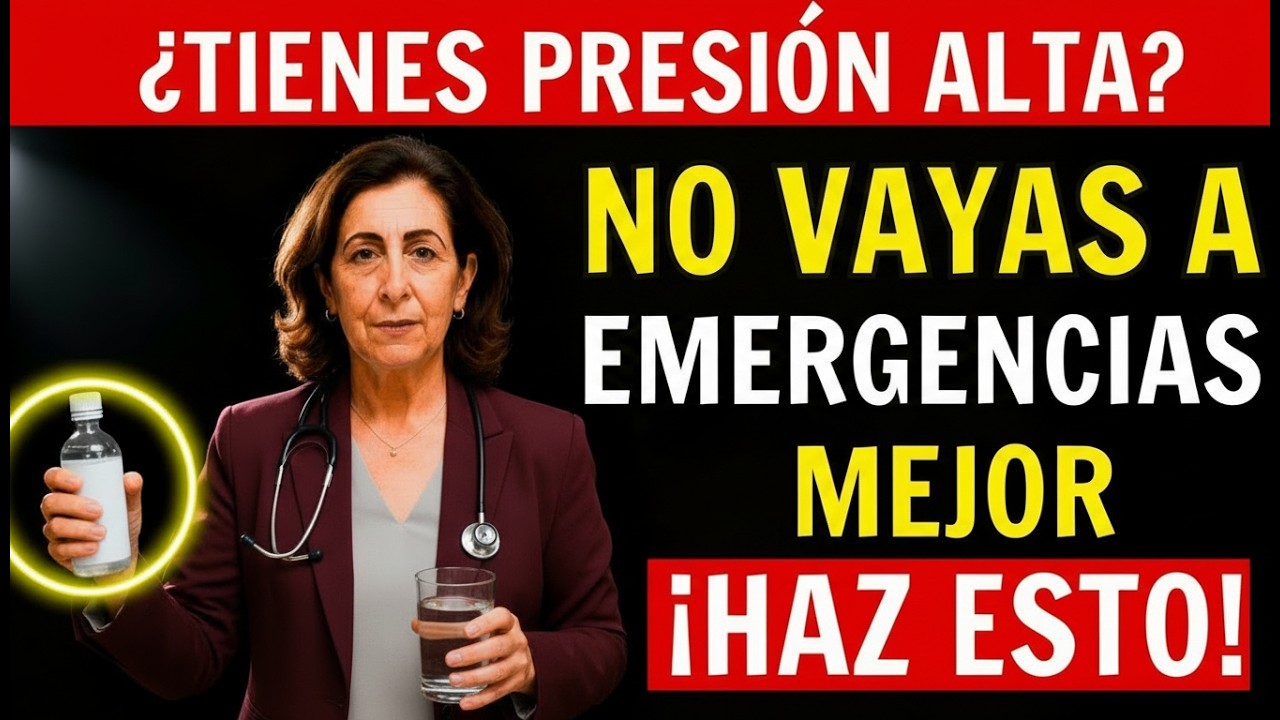 ¡ALERTA! Si tu Presión Arterial Marca 180, ❌ NO HAGAS ESTO Riesgo de Derrame Cerebral