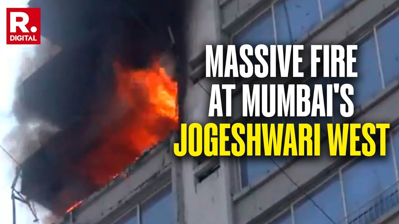 BREAKING: Fire Breaks Out In A High Rise In Mumbai&rsquo;s Jogeshwari West | Fire Rescuers At The Spot