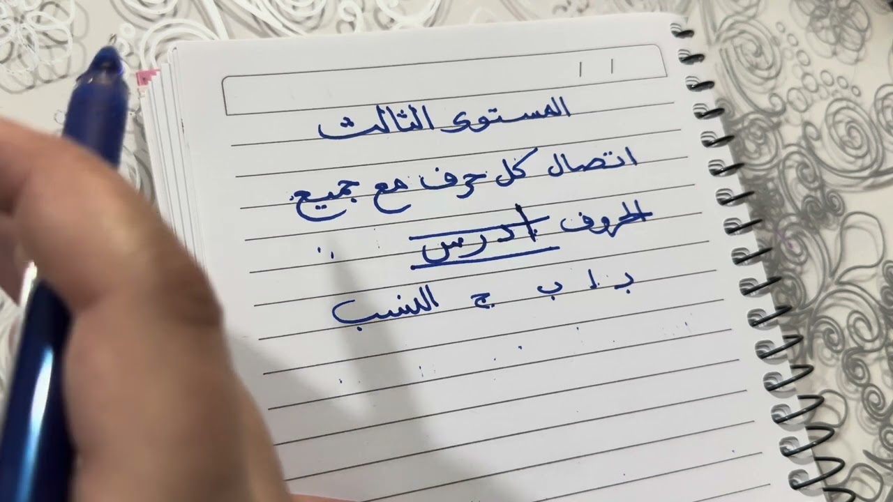 الدورة المكثفة لتحسين الخط الجزء الثاني لو مش عندك وقت جبت لك الحل 