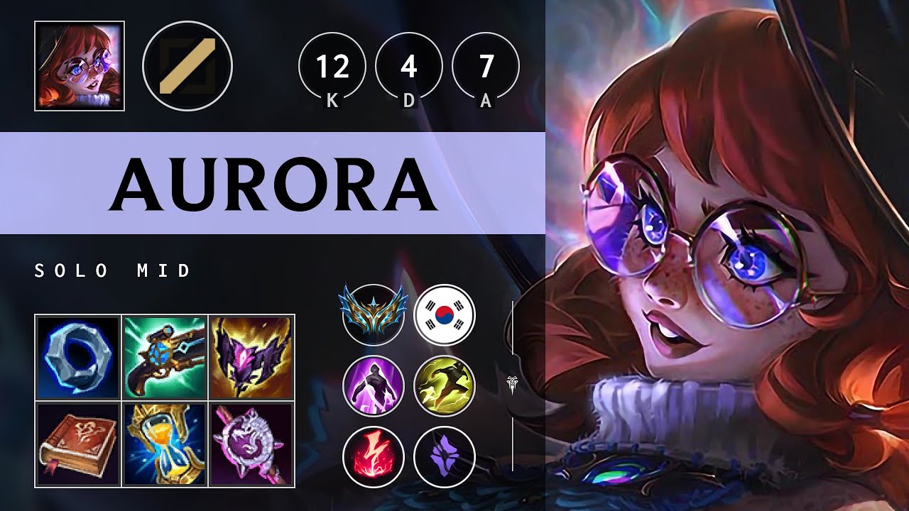 Aurora Mid vs Yone - KR Challenger Patch 25.07