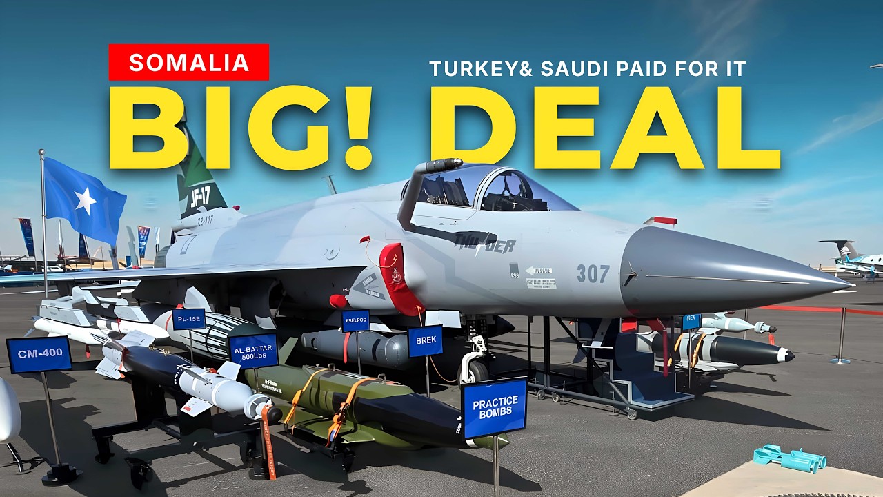 A Secret Deal Shakes Africa: Somalia Gets JF-17 Jets Paid By Turkey & Saudi