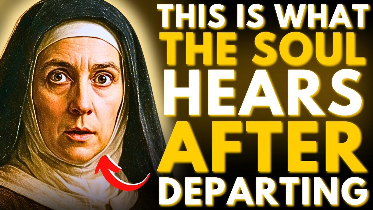 ⚠️SAINT TERESA REVEALED: WHAT THE SOUL HEARS AFTER DEPARTING — FEW TRULY UNDERSTAND THIS!