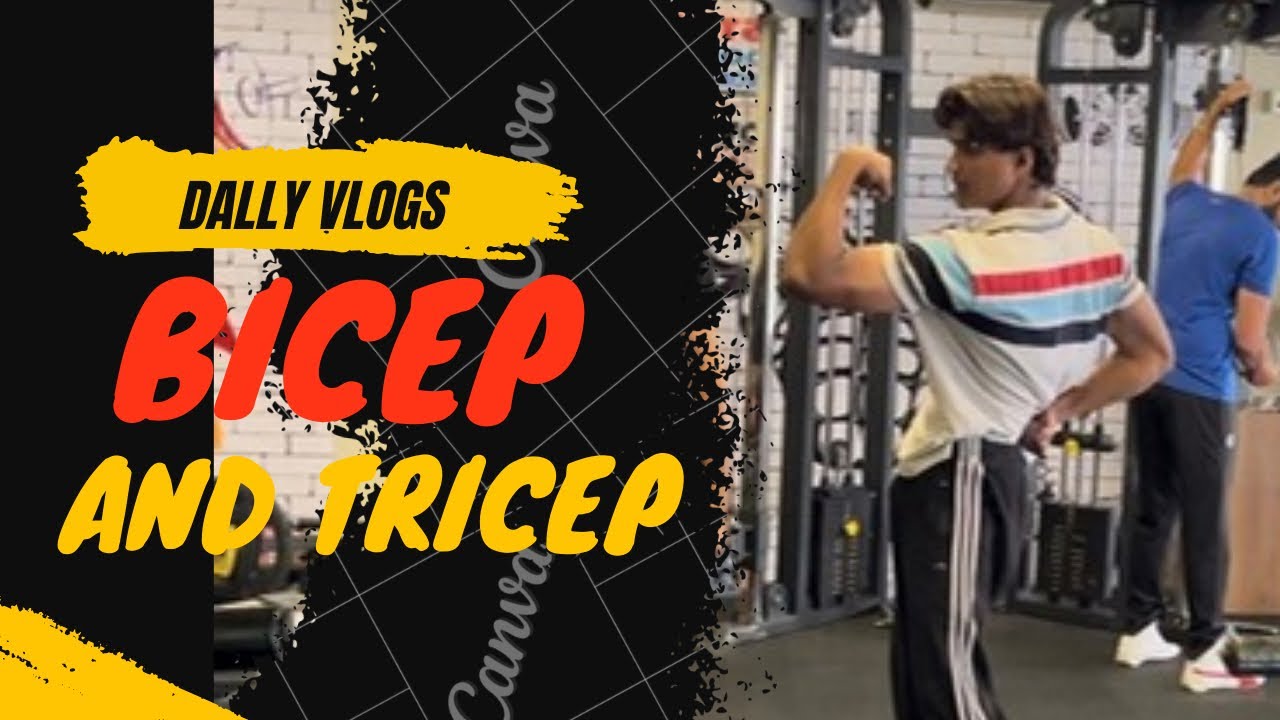 Today biceps and tricep full workout ￼