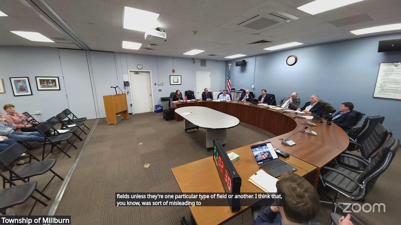 Township Committee Meeting 3/3/2026