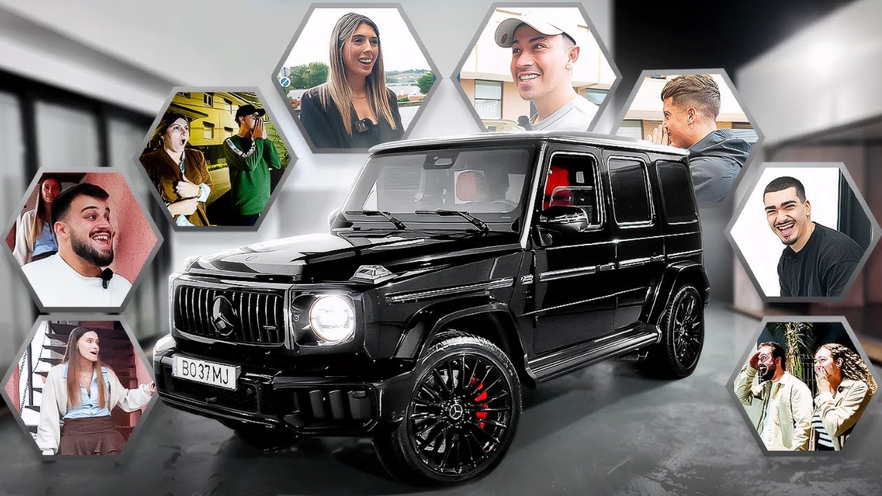 A REA&Ccedil;&Atilde;O DOS MEUS AMIGOS QUANDO VIRAM A G-WAGON !