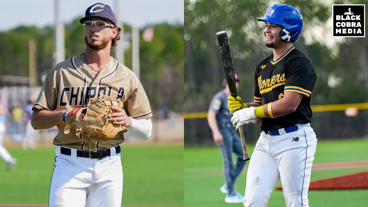 JUCO BASEBALL CHAMPIONSHIP THRILLER!! #12 CHIPOLA VS. #22 INDIAN RIVER