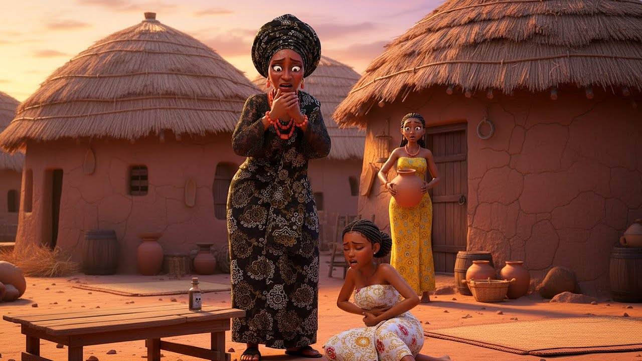 The Food Was Meant For Her Step-Daughter....But Her Own Daughter Ate It |#Africanfolktales #tales 