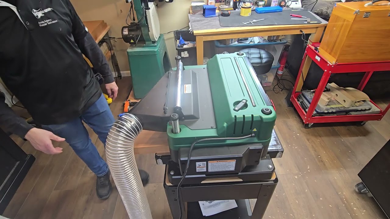 Some boring demo of a Grizzly G0999 15