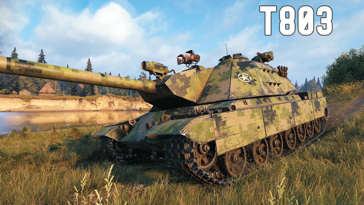 World of Tanks T803 - Perfect Teamwork – From Defeat To Victory.