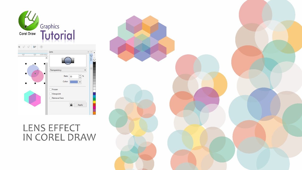 Lens Effect In Corel Draw Tutorial Tips