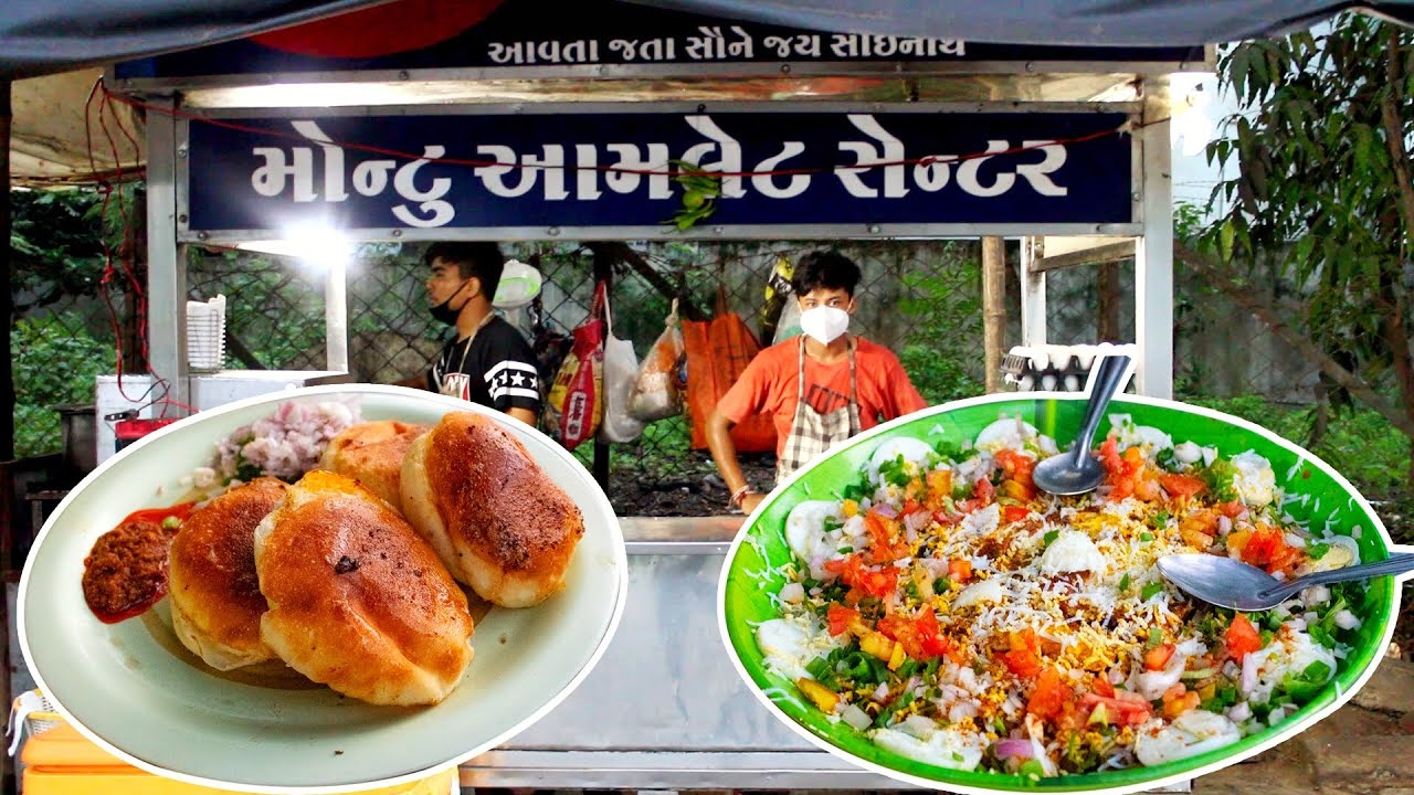 Extraordinary Egg Dishes at Montu Omlet | Montu Special Egg Dish | Indian Street Food