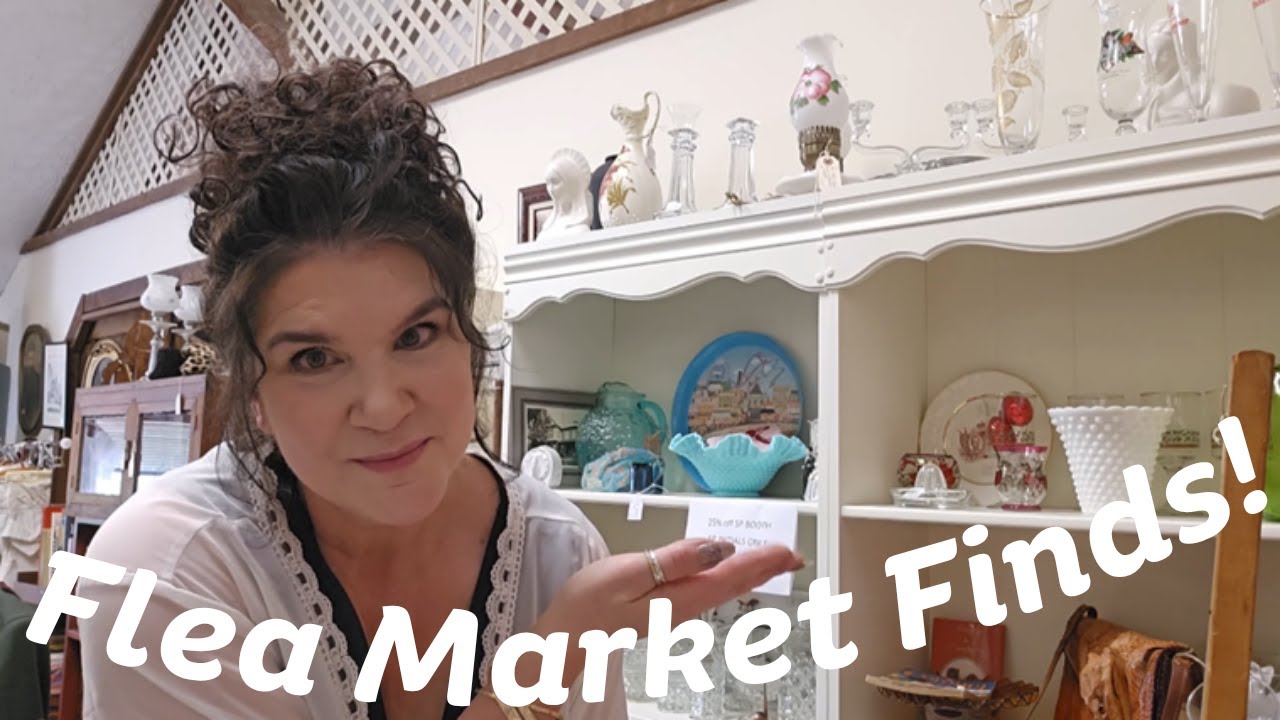Vintage, Weird, and Wonderful – Thrifting at the Indoor Flea Market. What did I find?