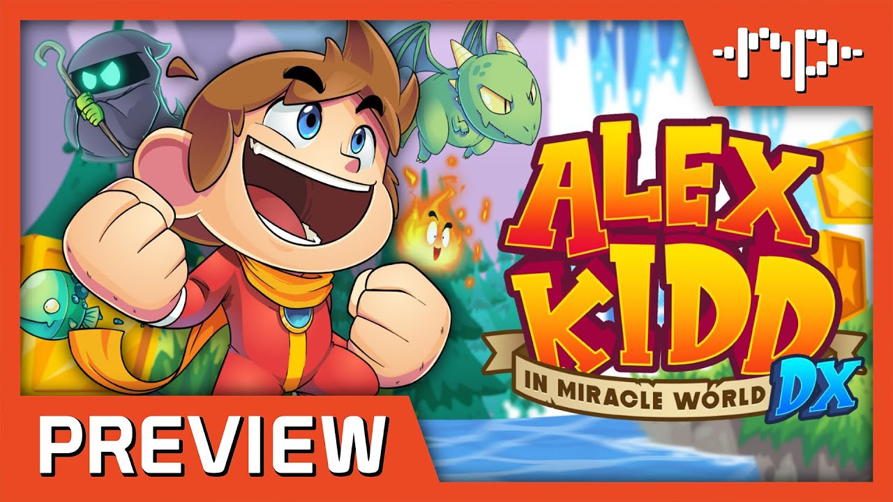 Alexx Kidd in Miracle World DX Preview - Noisy Pixel