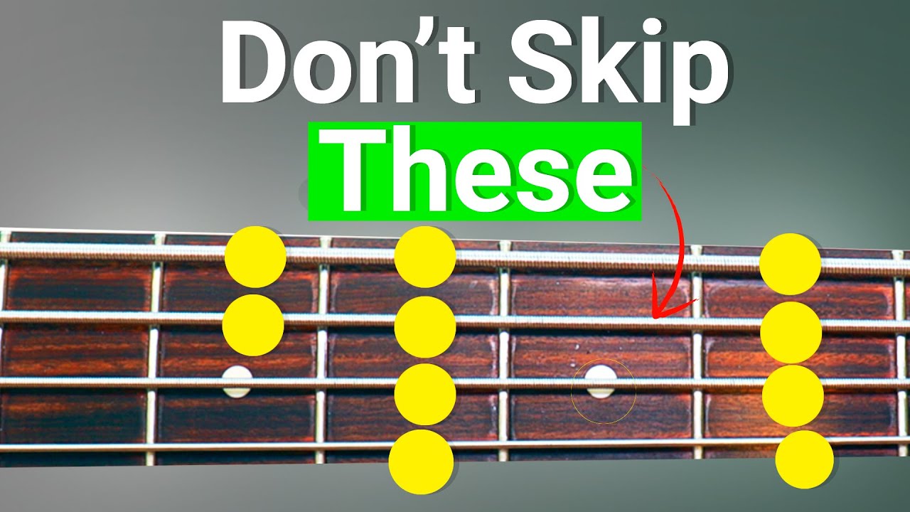 5 EASY Bass Scales You'll Regret Not Knowing!