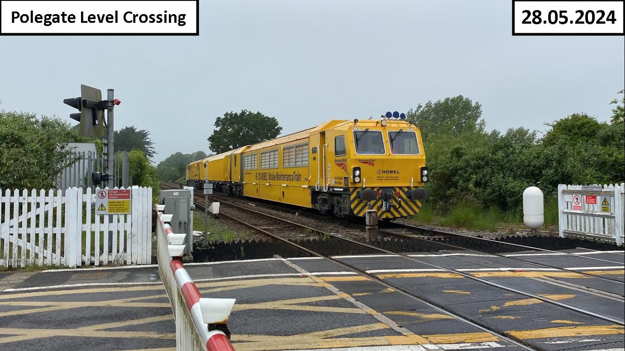 *Network Rail MMU* Polegate Level Crossing, 28.05.2024