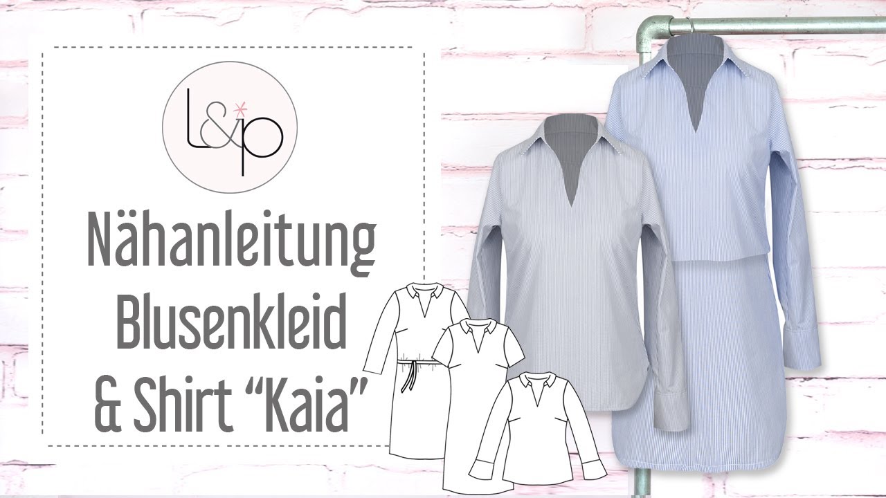Nähanleitung lillesol Blusenshirt & Kleid 