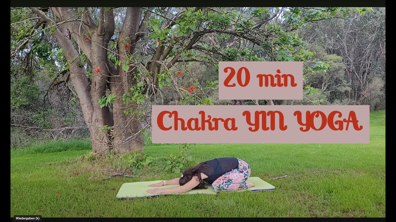 20 min Chakra YIN YOGA - Part 2 (heart, throat, third eye & crown chakra) PURE RELAX
