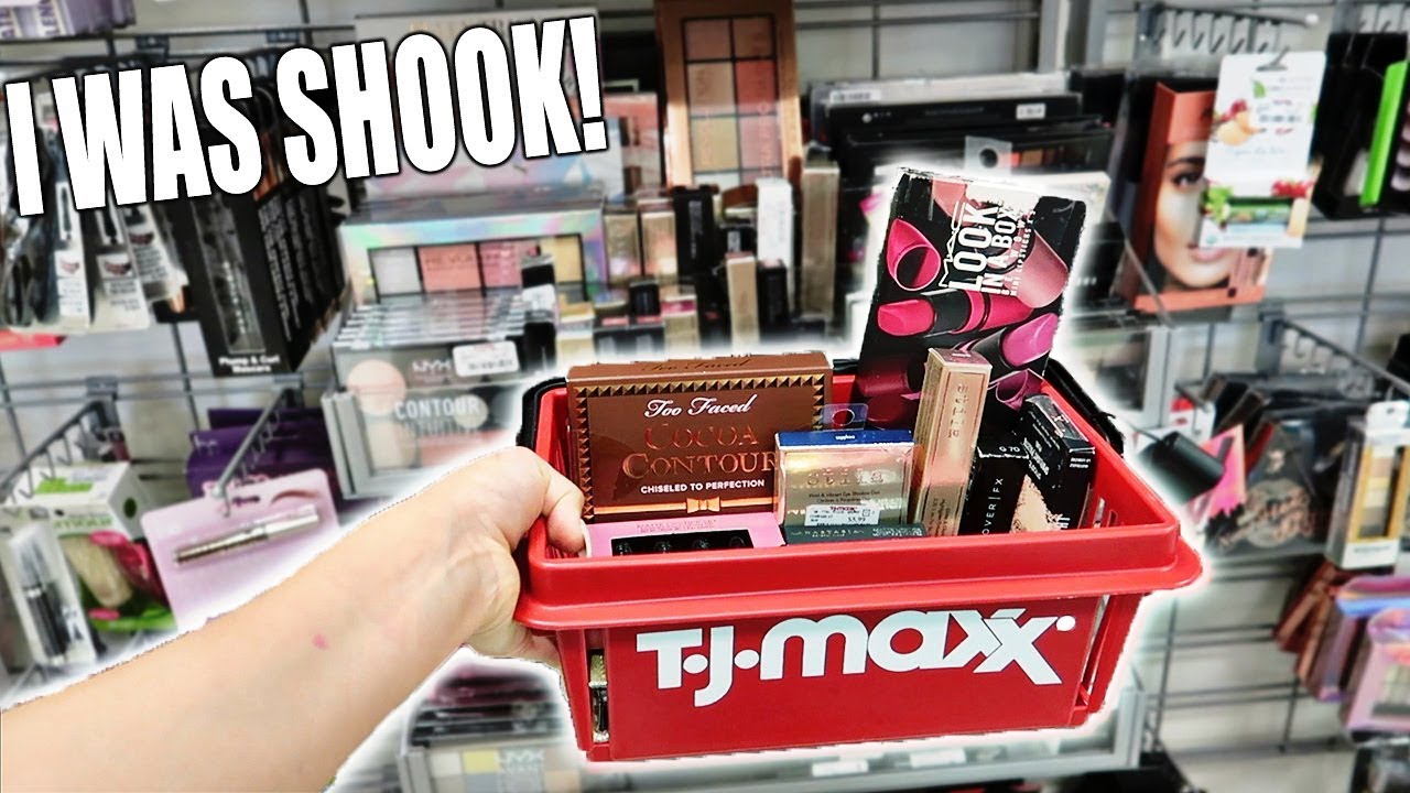 TJMAXX IS LIT! I CAN'T BELIEVE WHAT I FOUND! *MAKEUP DEALS*