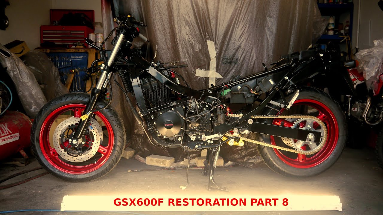 Suzuki GSX600F Katana Restoration - Part 8