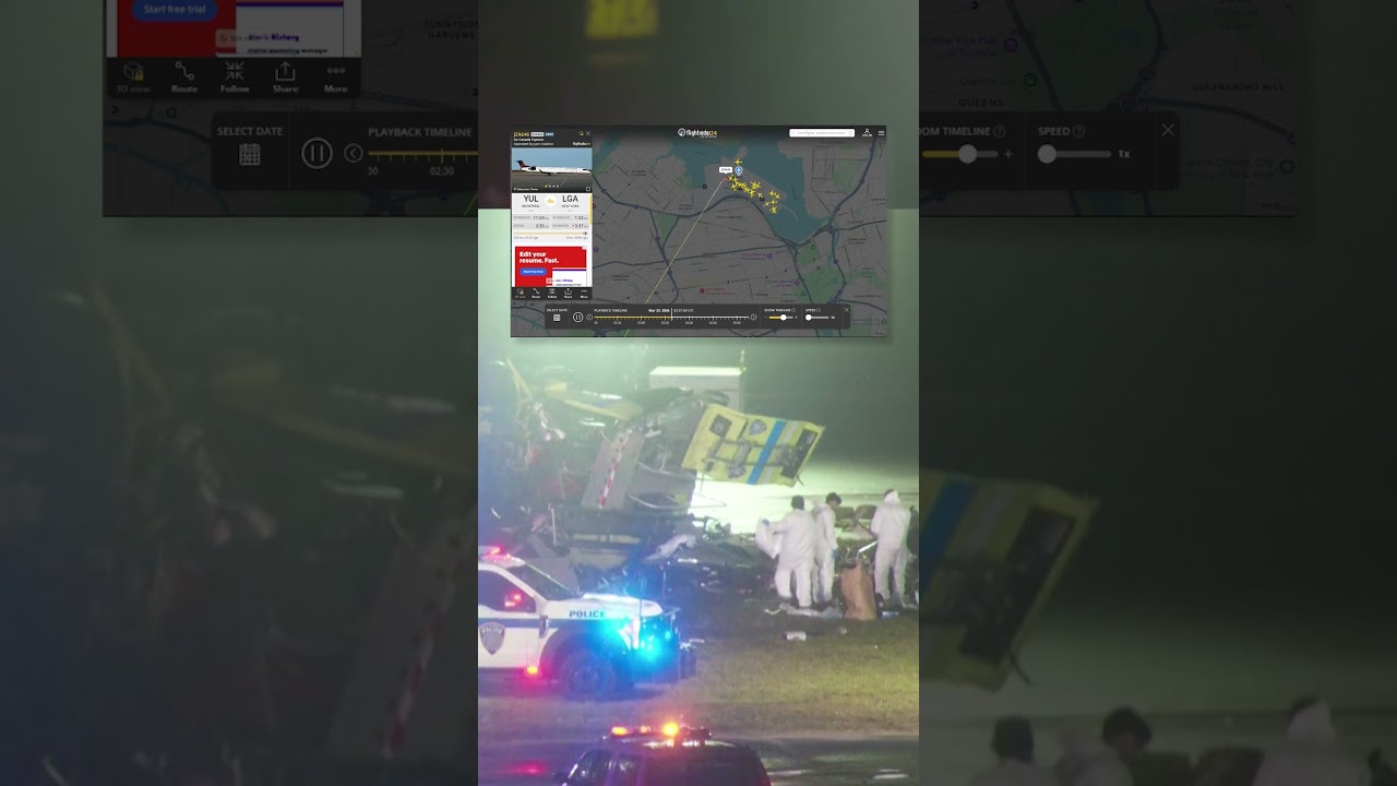 'Stop, stop, stop,' air traffic control tells truck in Air Canada crash