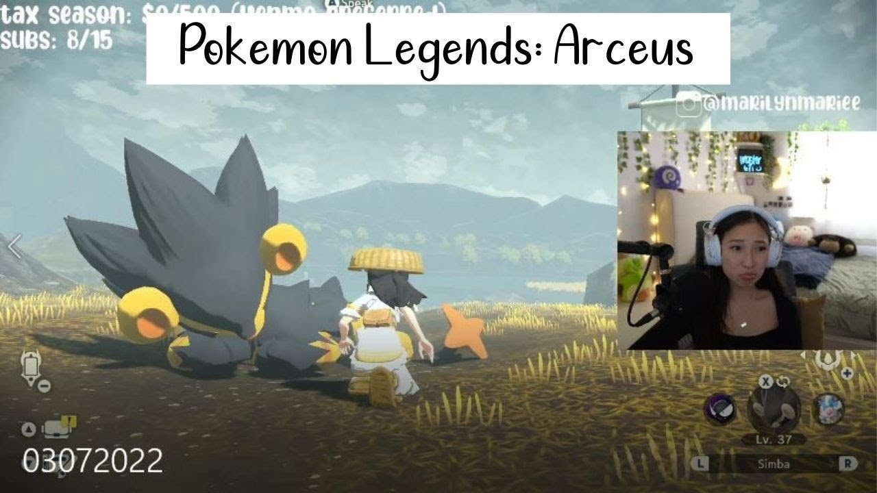 Twitch Livestream l Pokemon Legends: Arceus