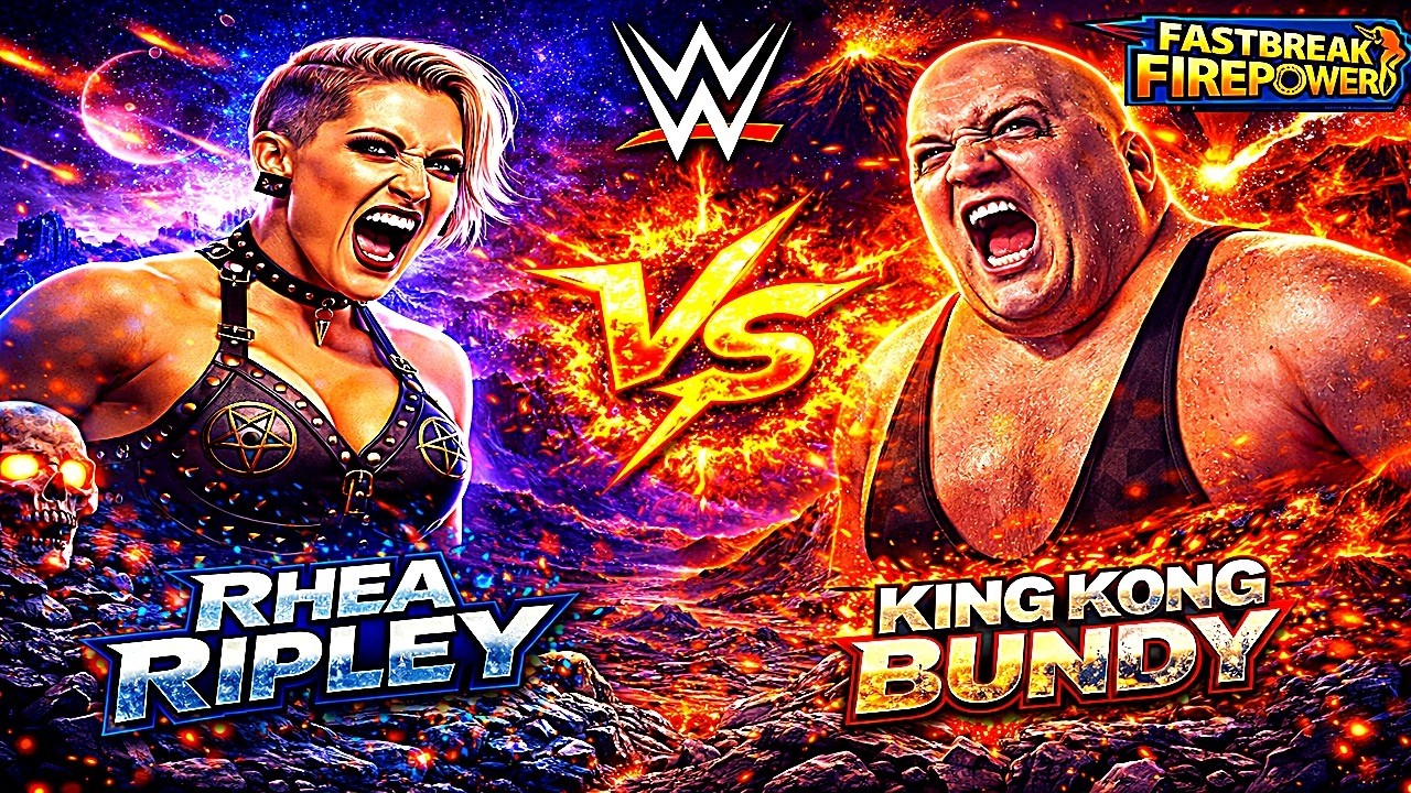 WWE 2K25 | Rhea Ripley VS. King Kong Bundy | MATCH #114 #shortslive #shortsfeed #shorts