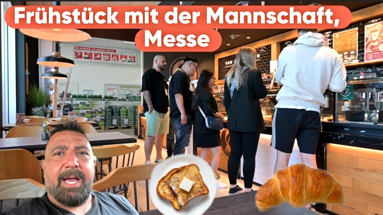 Frühstück vor Der Nordic Motor Show..Alle Zusammen 👍